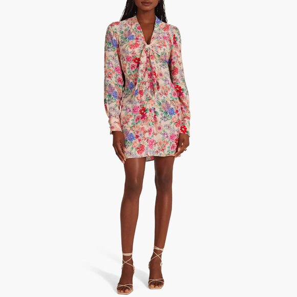 FAVORITE DAUGHTER Barely Holding It Together Floral Print Dress, Size 2, NWT - Picture 3 of 13